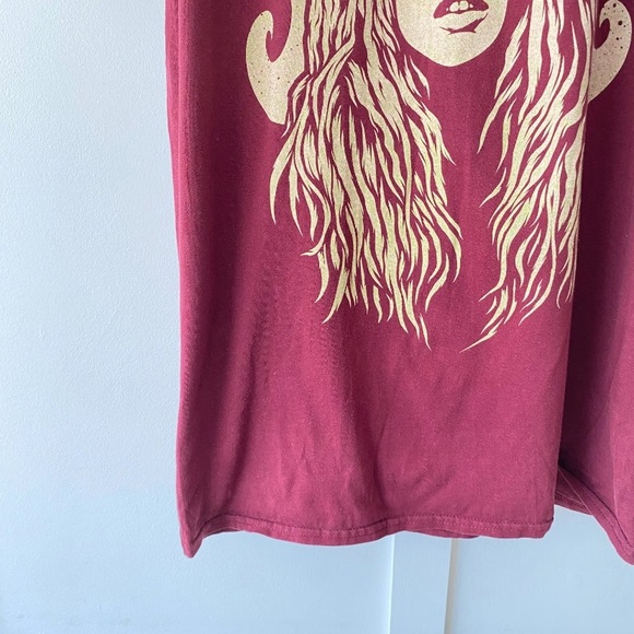 Gary Clark Jr T Shirt Red Size Large Band Crew Neck - Picture 8 of 8